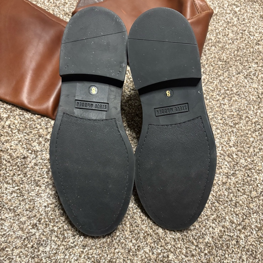 Steve Madden Brown Heeled Boots - Picture 4 of 7